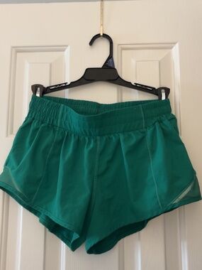 Green Lululemon Shorts